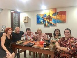 Những vị khách nước ngoài lưu trú tại Mai home
